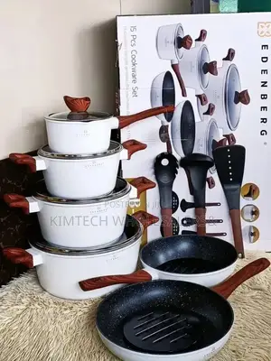 15pcs Edenberg Nonstick Cookware Set