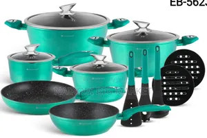 Edenberg 15 PCS Cookware Sets