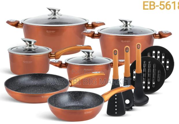 Edenberg 15pcs Cookware Sets - thumbnail 2