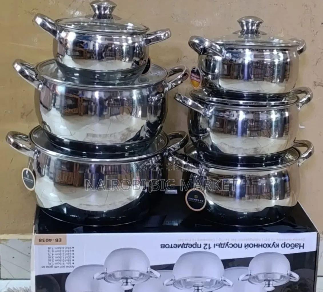 Offer 12pcs Edenberg Stainless Sufuria