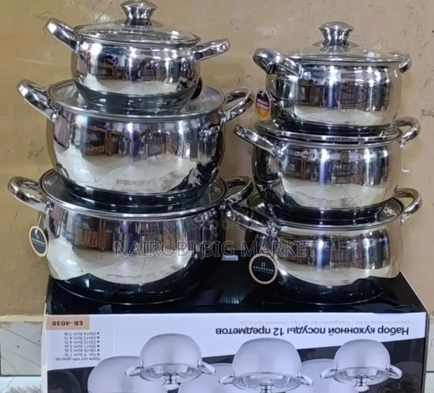 Offer 12pcs Edenberg Stainless Sufuria