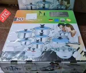Marwa 30 PCS Induction Enabled Cockware