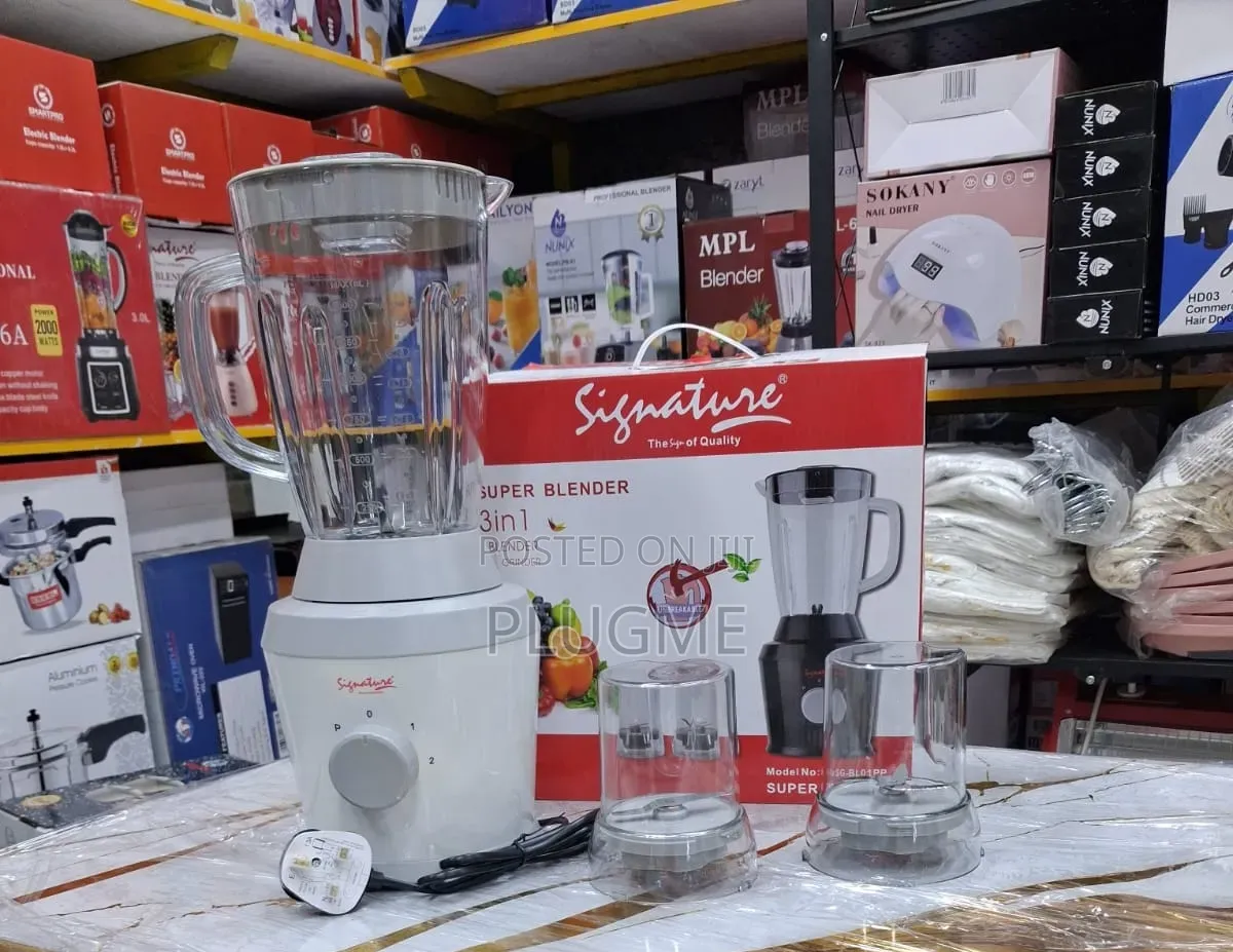 Signature 3 in 1 2L Multipurpose Blender
