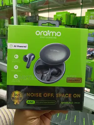 These Are Oraimo SpaceBuds 2 (Model OTW-631) True Wireless Earbuds.
