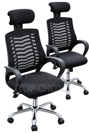 Ergonomic Mesh Office Chair With Headrest