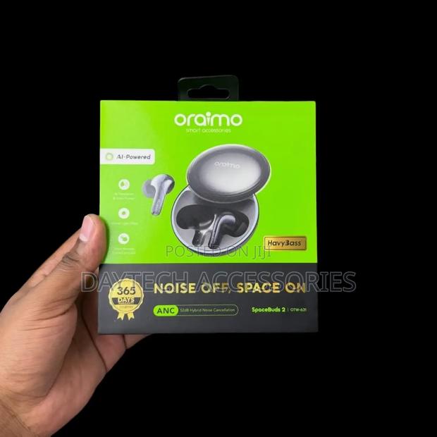 Oraimo SpaceBuds 2 AI Smart 45hrs Playtime True Wireless Earbuds - main view