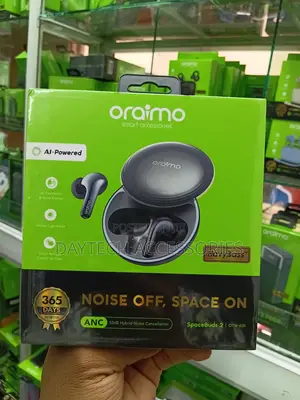 Oraimo SpaceBuds 2 AI Smart 45hrs Playtime True Wireless Earbuds