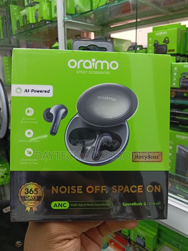 Oraimo Spacebuds 2 Ai Powered Earbuds OTW-631. - thumbnail 3