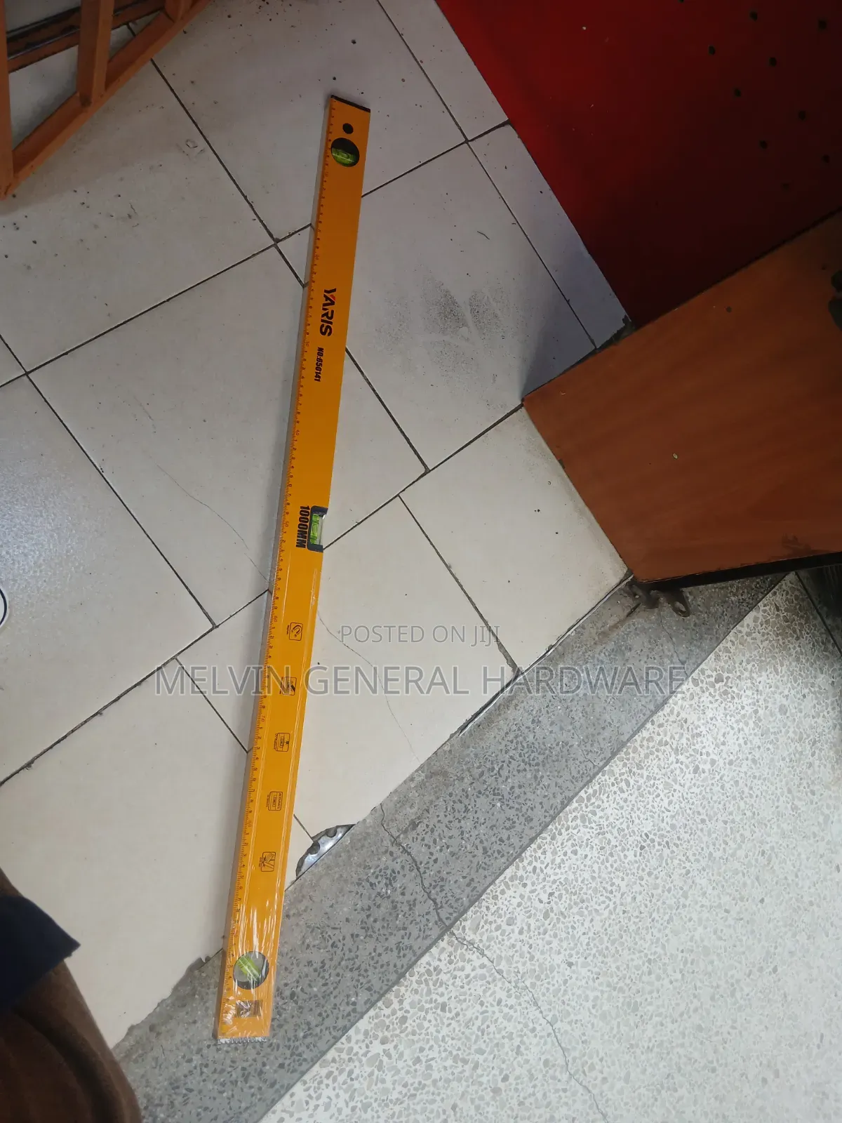 Yellow Spirit Level 1m (100cm)