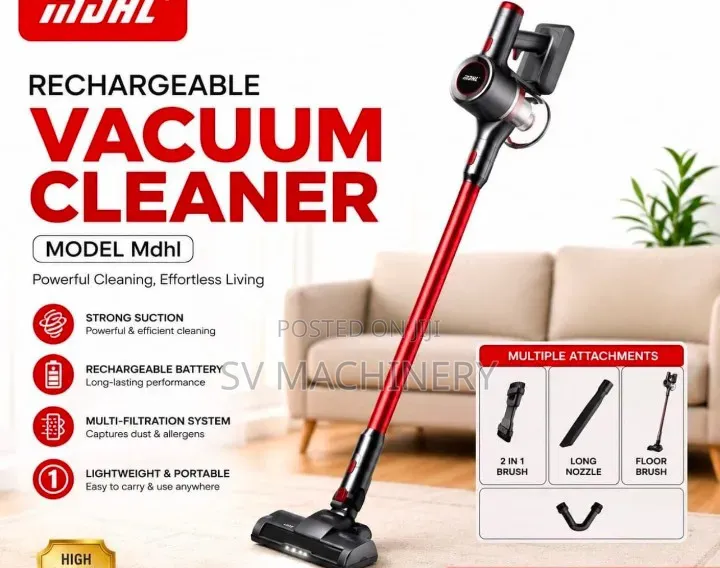 Heavy Duty Rechargeable Vacuum Cleaner