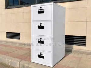 Office Cabinet;4 Drawer Metal Filing Cabinet With Lock - Multiple Key