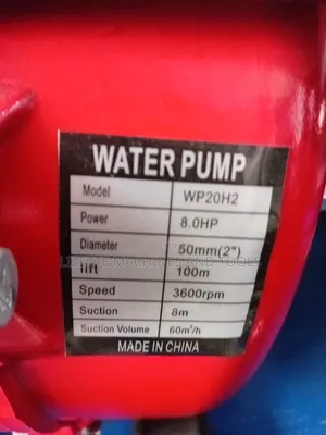 Kato Germany 2" High Pressure Petrol Water Pump 8hp