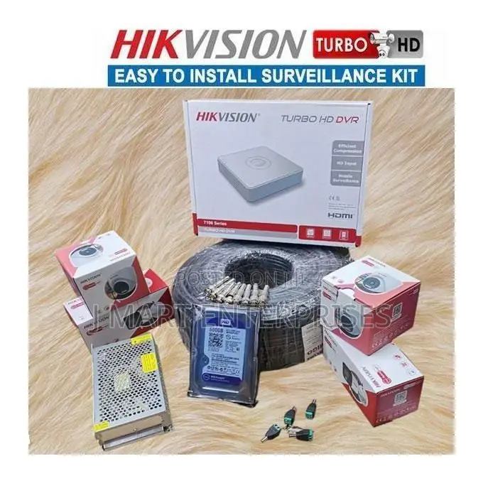 HIK Vision Easy Installation 4 Hikivision 1080P Full HD