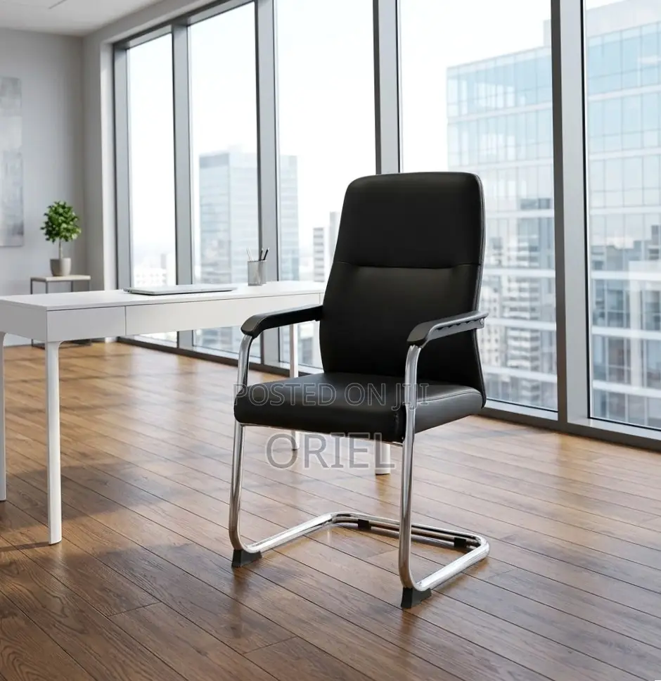 Office Chair : Reception Office Waiting Leather Chair