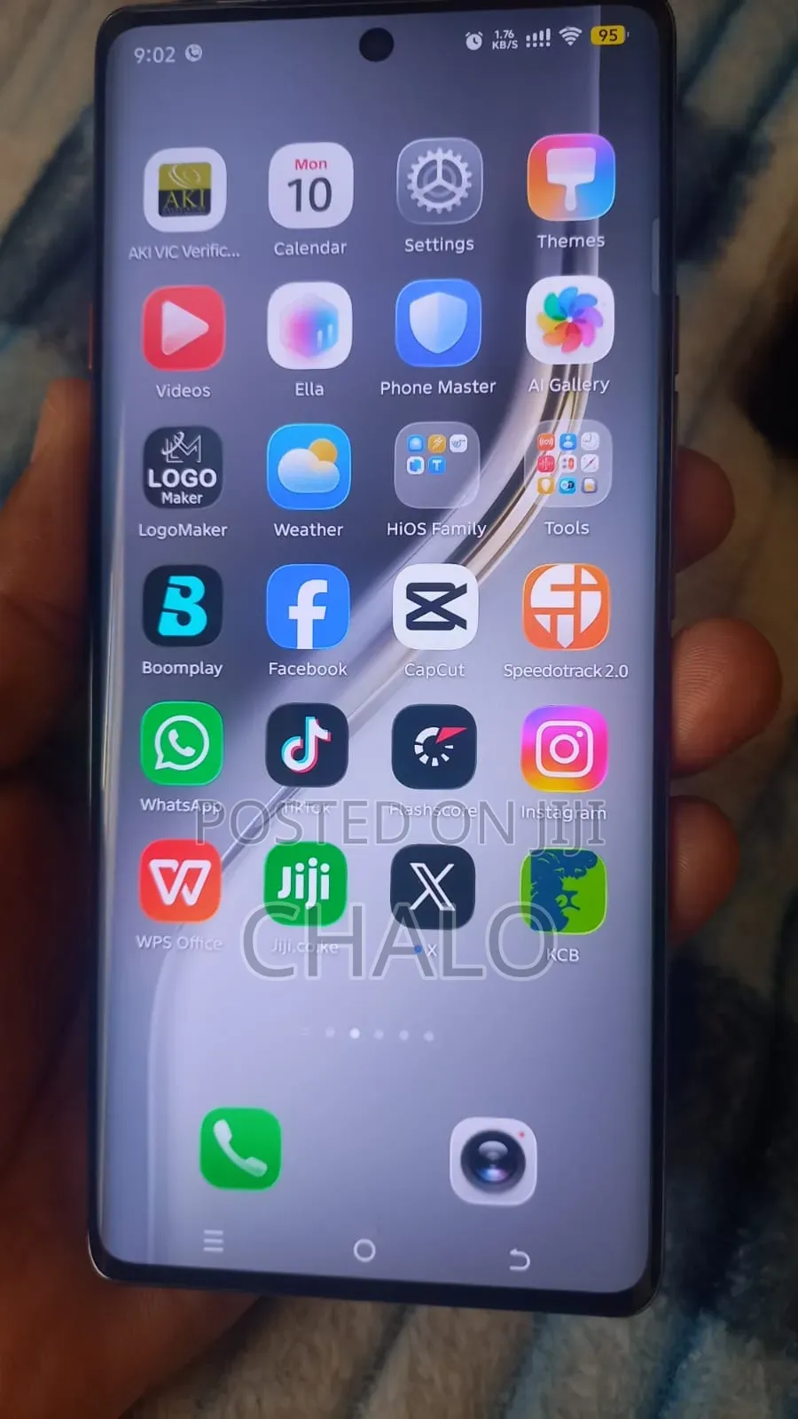 New Tecno Camon 40 256 GB Gray