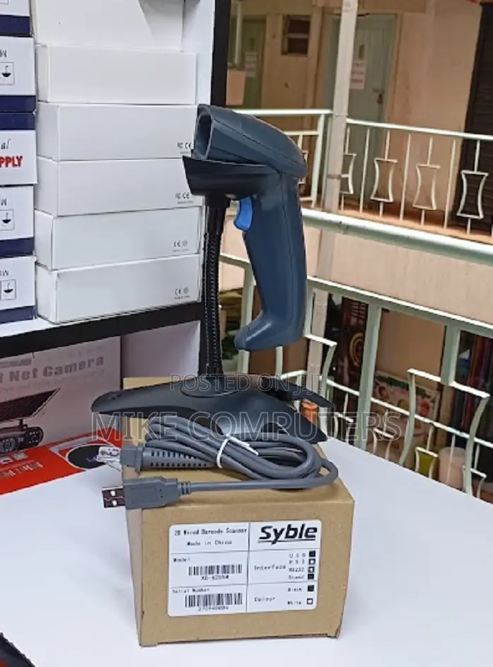Syble Laser Barcode Reader Handheld 2d Scanner