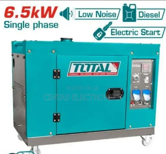 Total Brand TP265001 Silent Diesel Generator