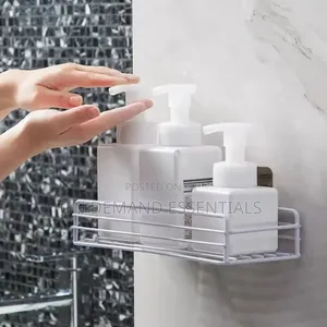 Sleek Metallic Storage Caddy