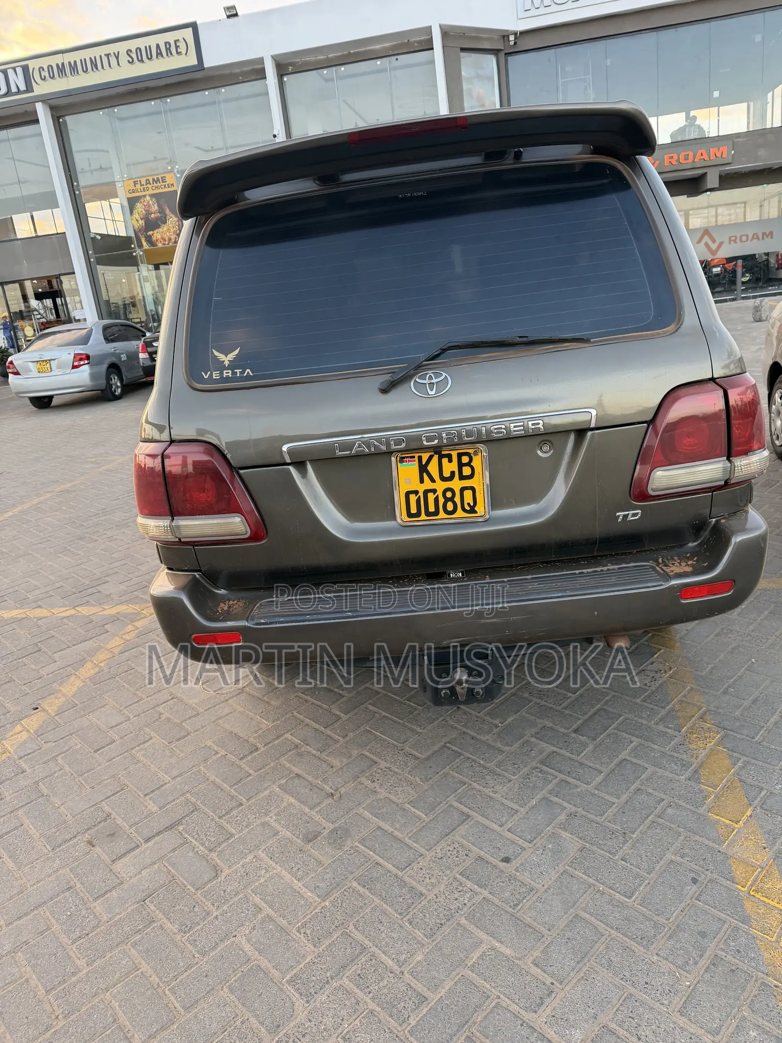 Toyota Land Cruiser 2010 Gray