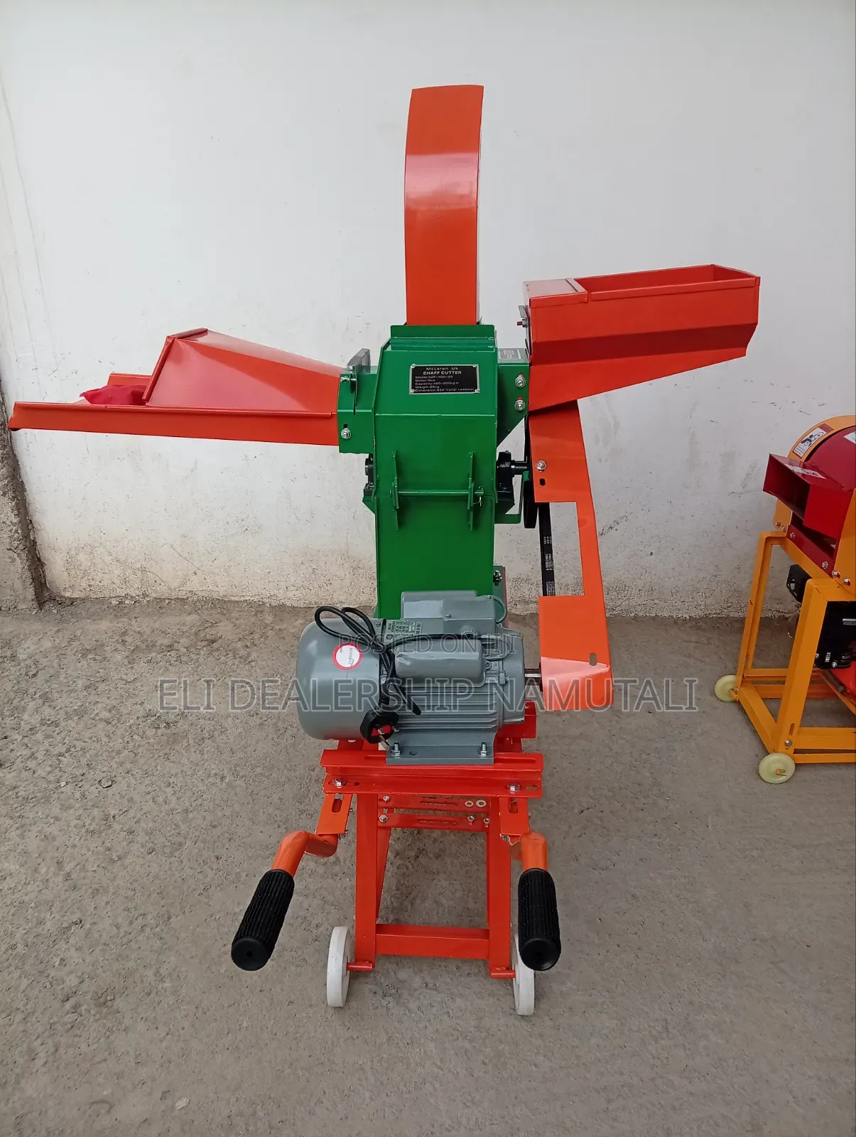 3HP Electric Grass Chopper Chaff Cutter 400–600kg/Hr Capacity