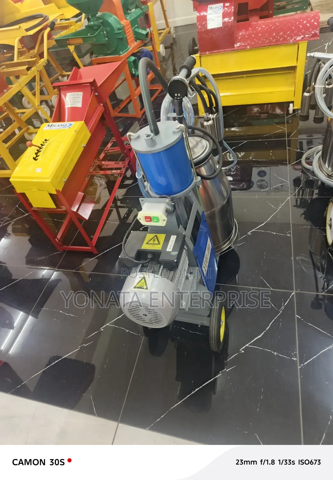 Single Bucket Milking Machine