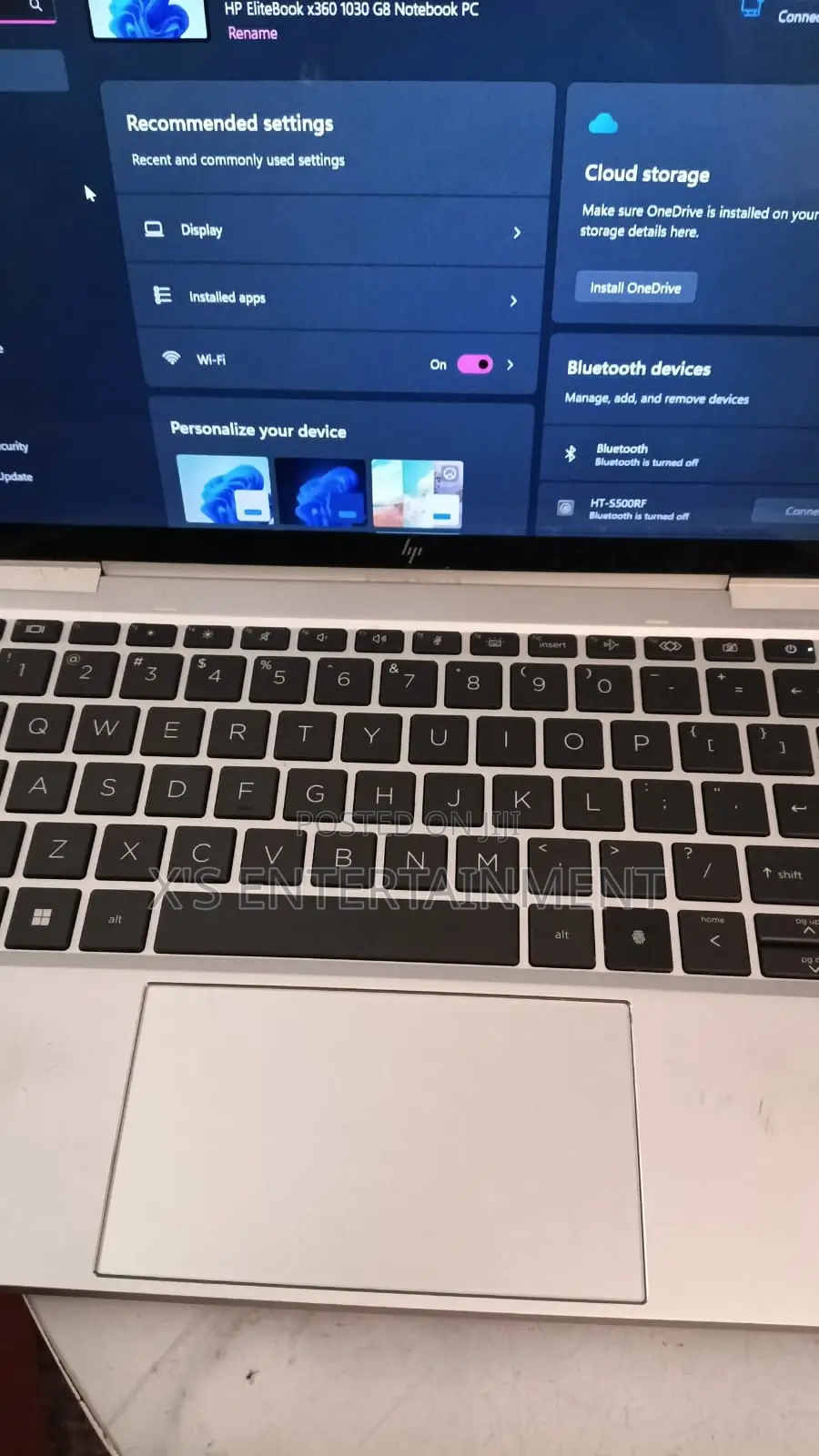 Laptop HP EliteBook x360 1030 G8 32GB Intel Core i7 SSD 512GB