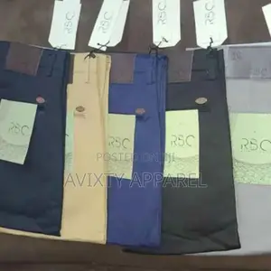 Brand New Men Khaki Trousers