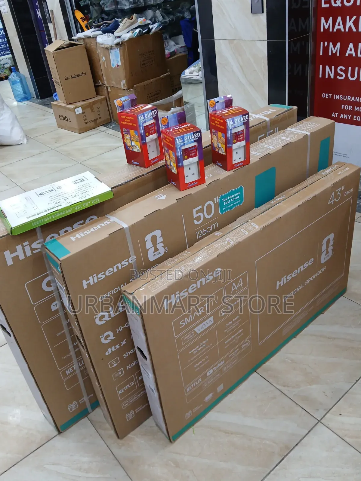 Hisense 43A4 43 Inch Smart TV Netflix YouTube