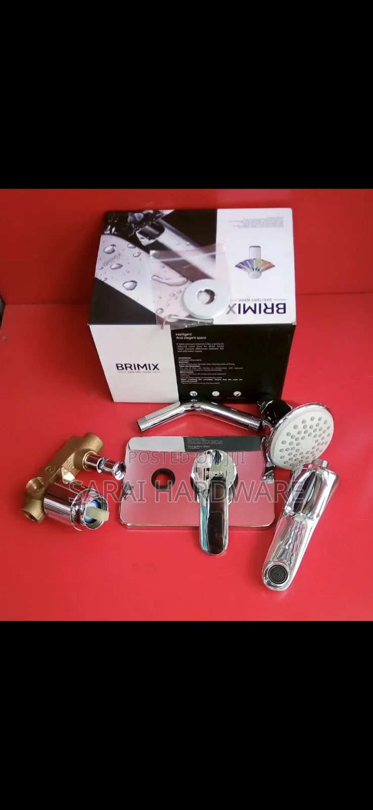 Concealed Shower Mixer 4 Way