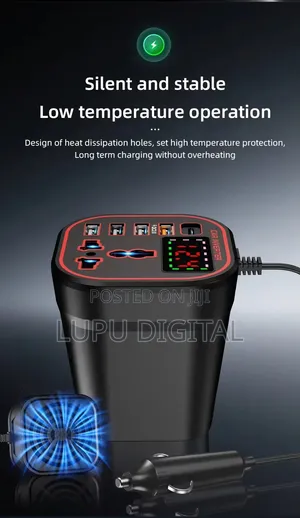 Car Power Inverter Single Phase 200W 50/60Hz DC/AC Converter
