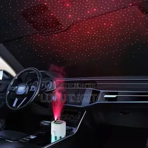 Mini Ultrasonic 280ml Aroma Essential Oil Diffuser Car USB Rotating