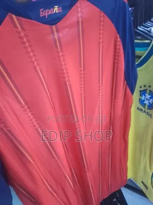Short Sleeves Spain Home World Cup Jersey 2026