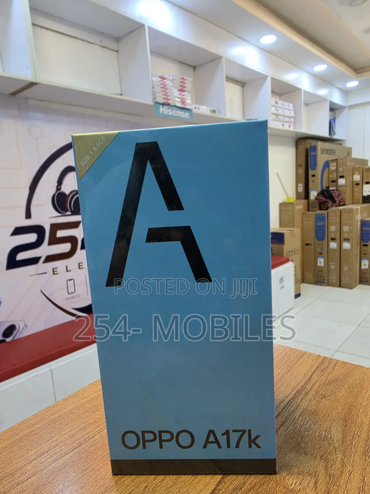 New Oppo A17K 64 GB Blue