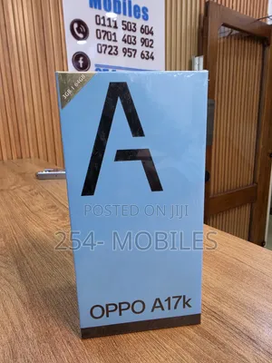 New Oppo A17K 64 GB Blue