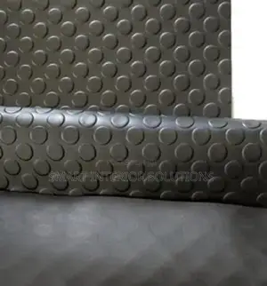 Fade Resistant Rubber Coin Carpet