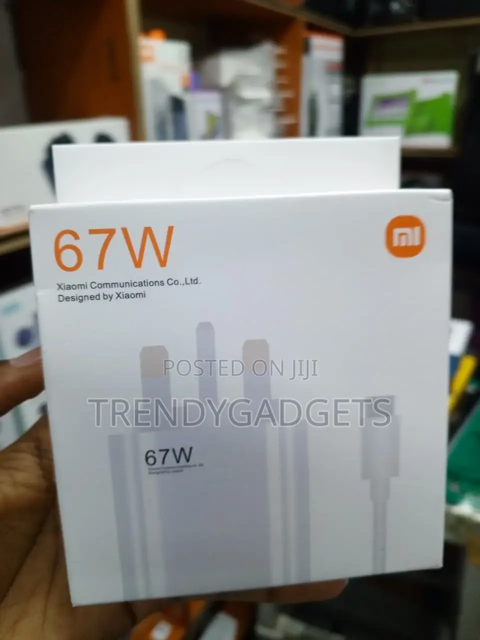 Xiaomi 67W Fast Charger With USB-C Cable for Xiaomi Redmi