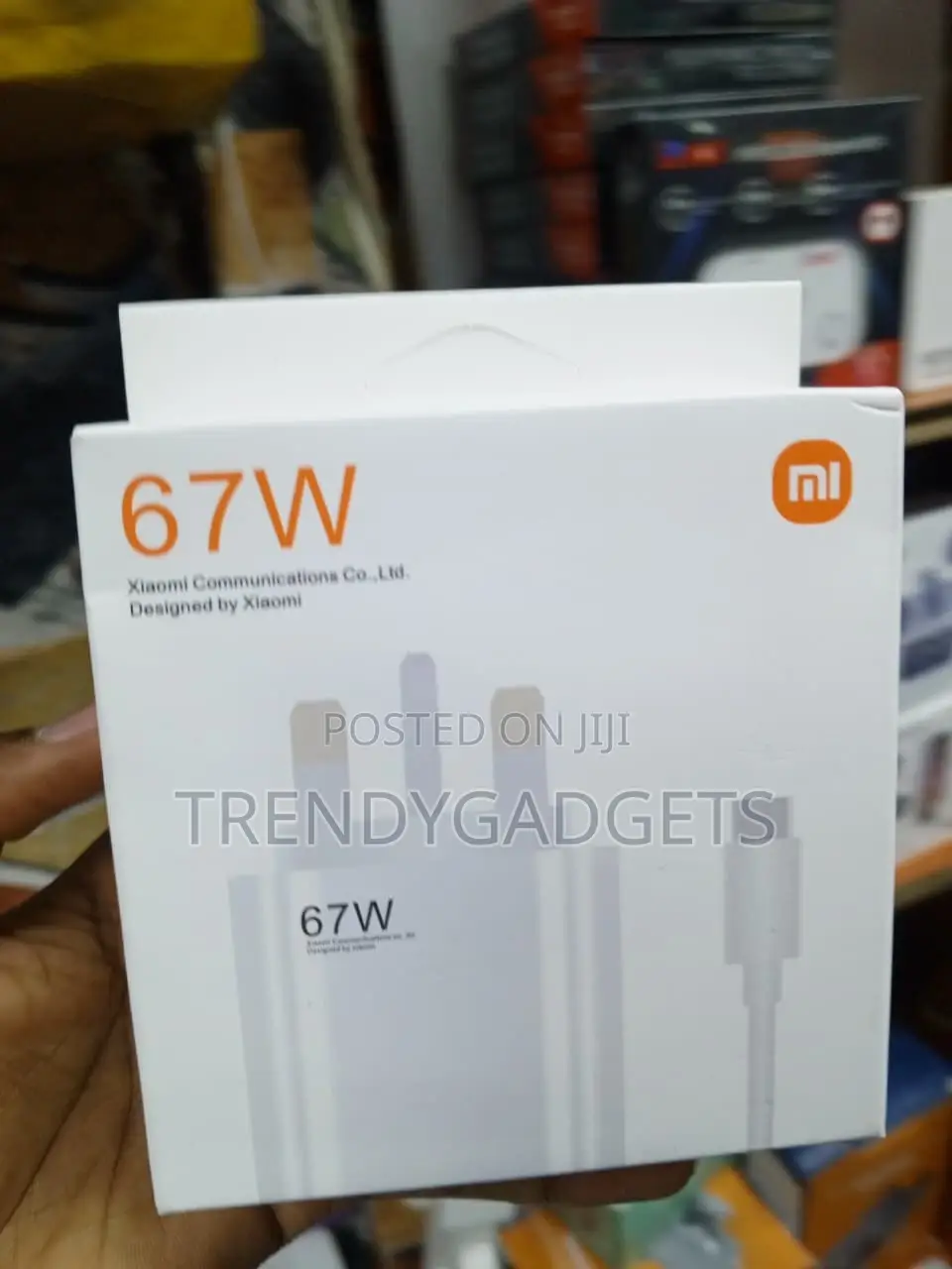 Xiaomi 67W Fast Charger With USB-C Cable for Xiaomi Redmi