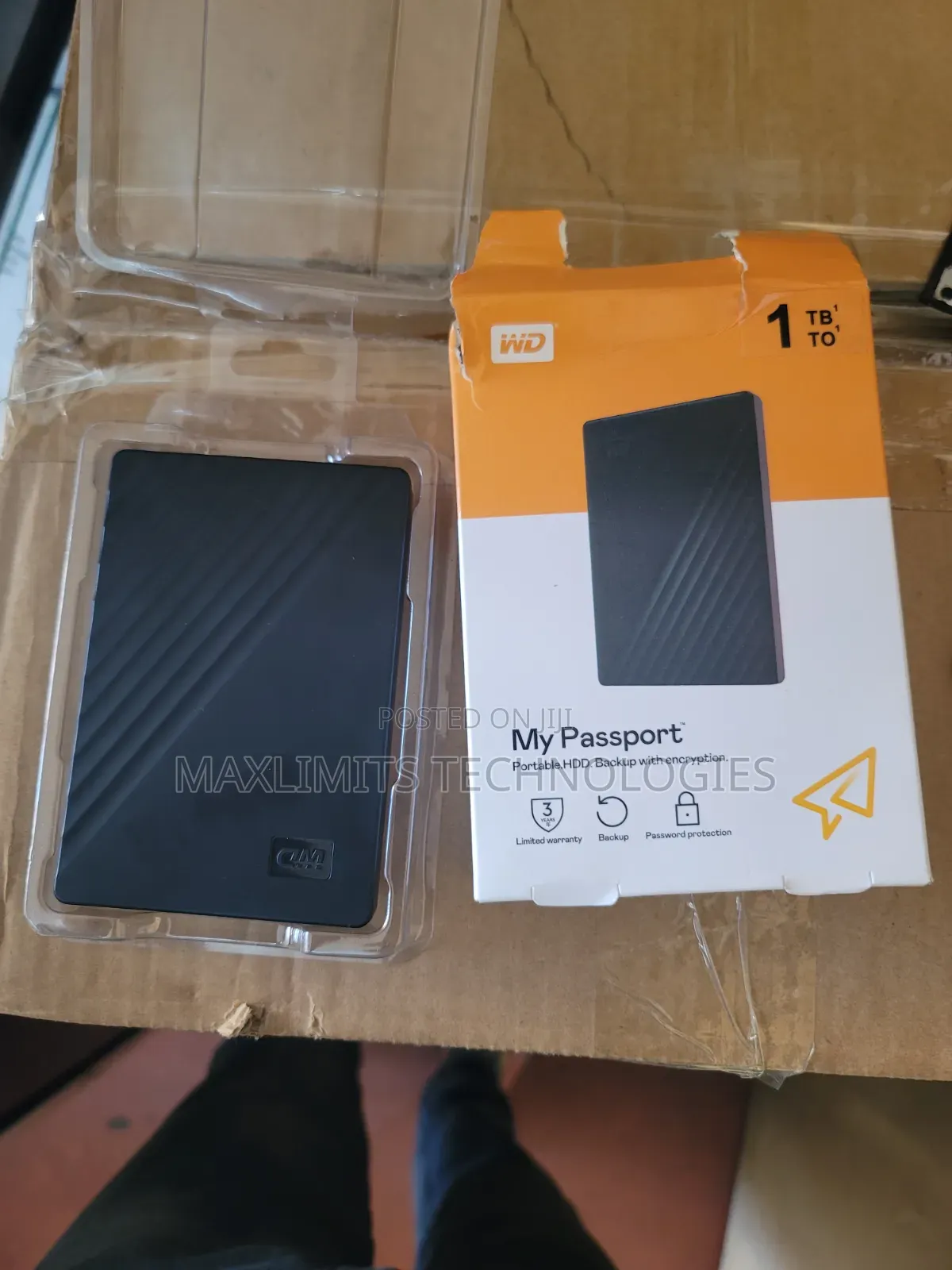 1tb External WD My Passport