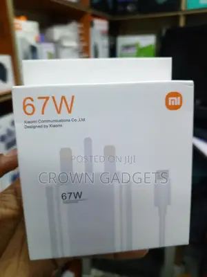 Xiaomi 67W Turbo Charge Power Adapter With Type-C Cable