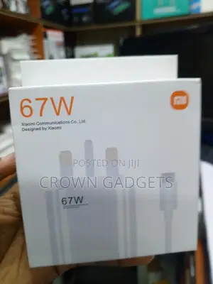 Xiaomi 67W Turbo Charge Power Adapter With Type-C Cable