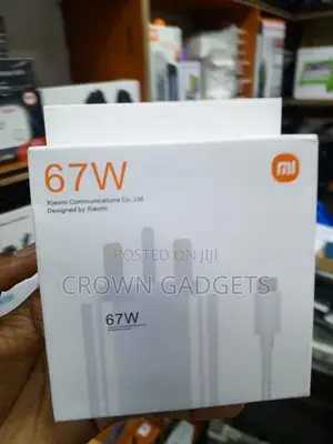 Xiaomi 67W Turbo Charge Power Adapter With Type-C Cable