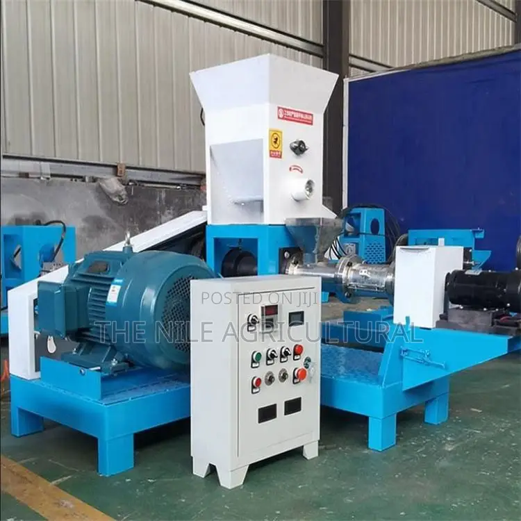 Floating Fish Feed Pellet Extruder Making Machine Machinery