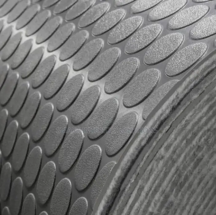 Shock Absorbing Coin Carpet