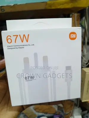 Xiaomi 67W Turbo Charging Adapter With Type-C Cable