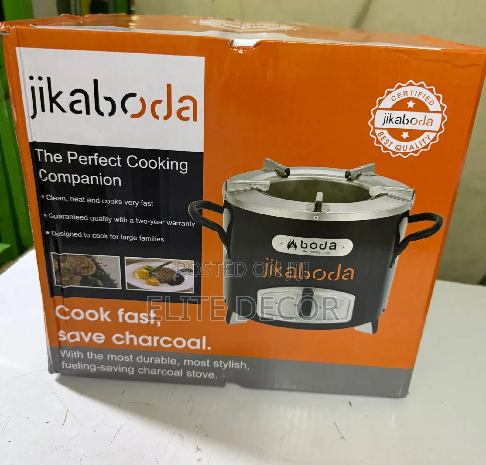 Jikaboda Charcoal Stove Large Size – Perfect Cooking Companion
