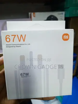 67W Xiaomi Fast Charging Power Adapter for Redmi POCO