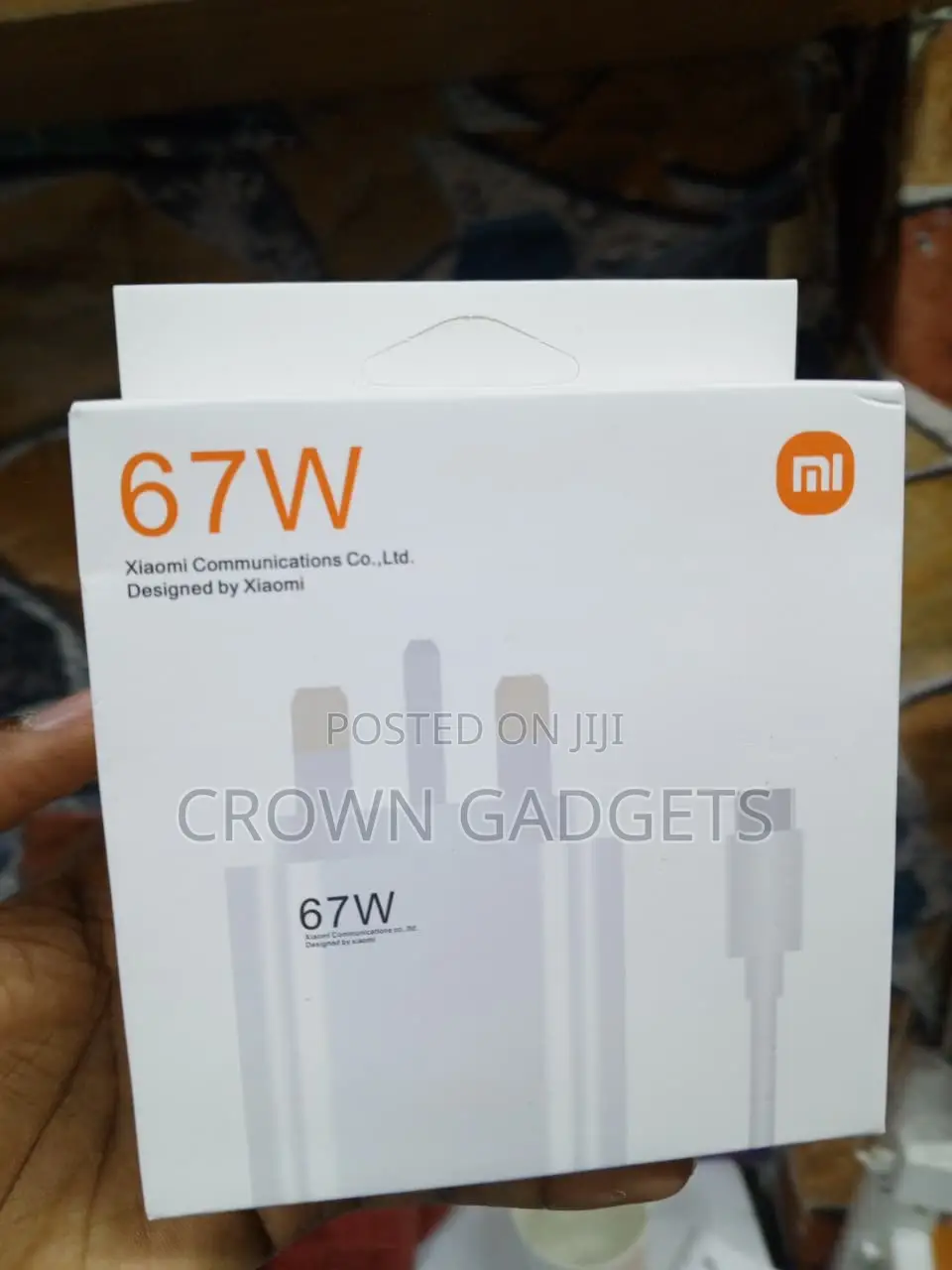 67W Xiaomi Fast Charging Power Adapter for Redmi POCO