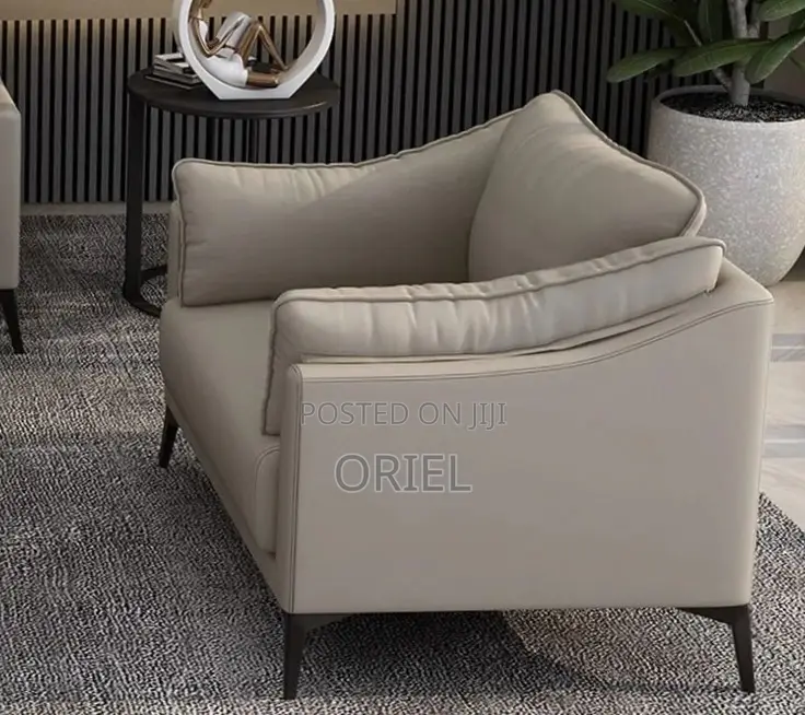 Office Sofa : 5-Seater Office Reception Lounge Sofa