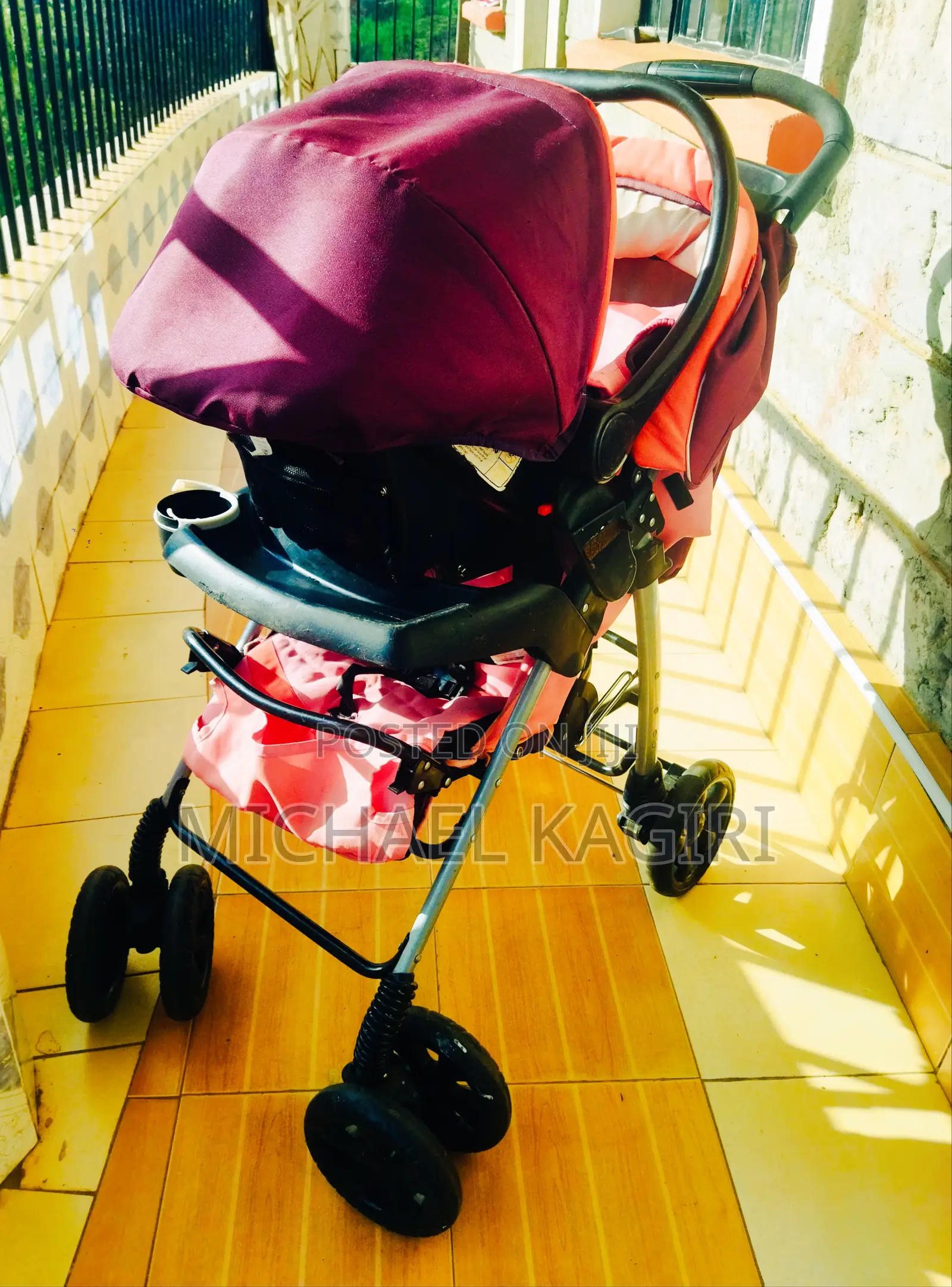 3-in-1 Baby Stroller + Detachable Car Seat | Good Quality