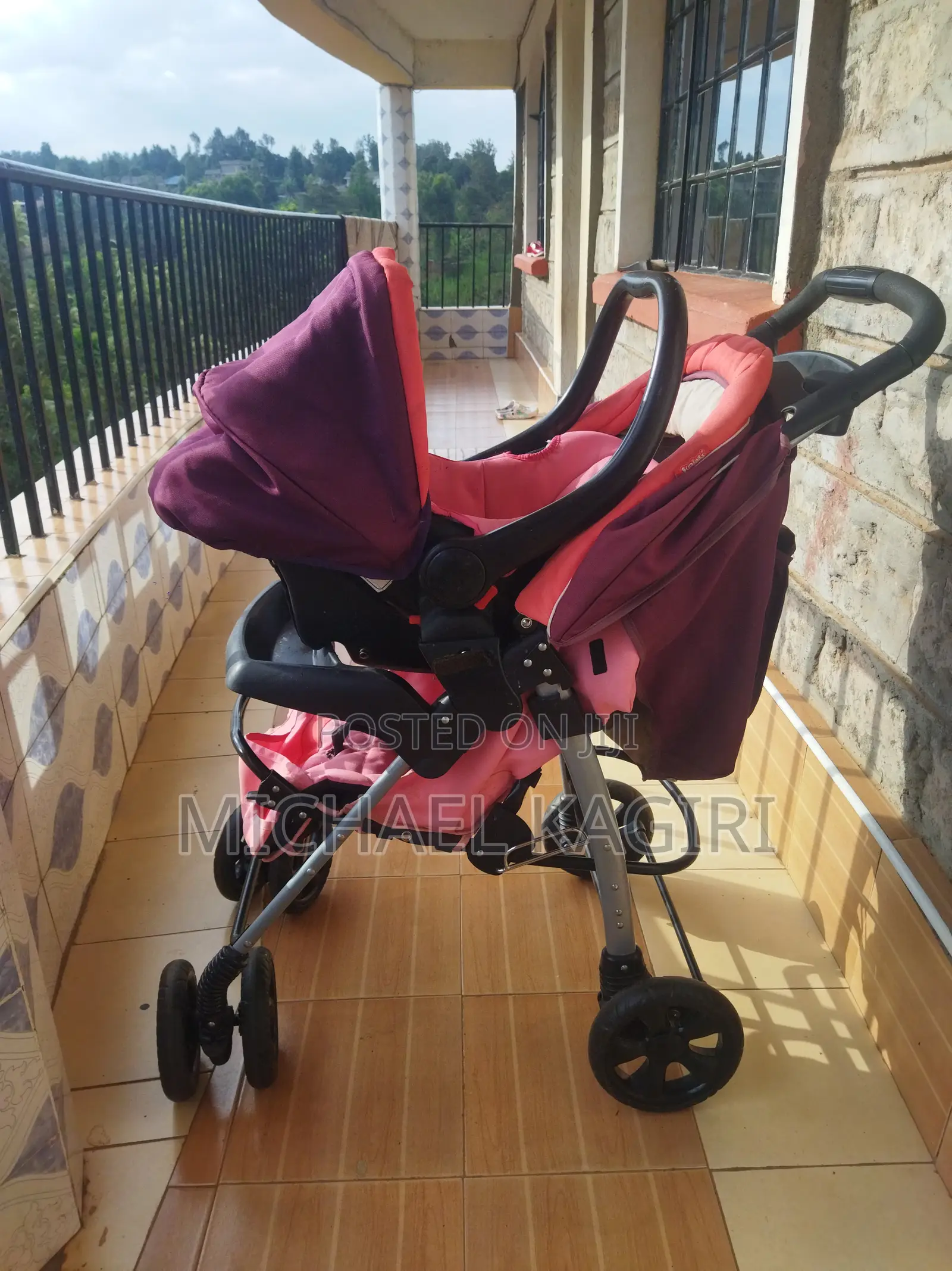 3-in-1 Baby Stroller + Detachable Car Seat | Good Quality